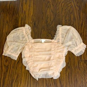 H&M Puffy Sleeves Top